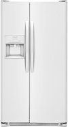 FFSS2615TP Frigidaire 25.5 cu. ft. Side-by-Side Refrigerator - 36 Inch White