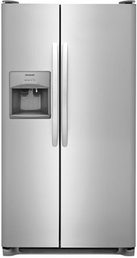 FFSS2615TS Frigidaire 25.5 cu. ft. Side-by-Side Refrigerator - 36 Inch Stainless Steel
