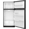 FFTR1814TB Frigidaire Top Freezer Refrigerator with Store-More Humidity-Controlled Crisper Drawers - 30 Inch Black-2