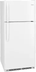 FFTR1814TW Frigidaire 18.0 cu ft Top Freezer Refrigerator - 30 W White
