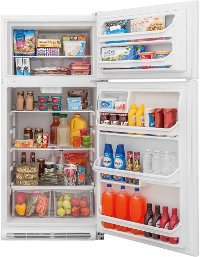 FFTR1814TW Frigidaire 18.0 cu. ft. Top Freezer Refrigerator - 30 Inch White-2