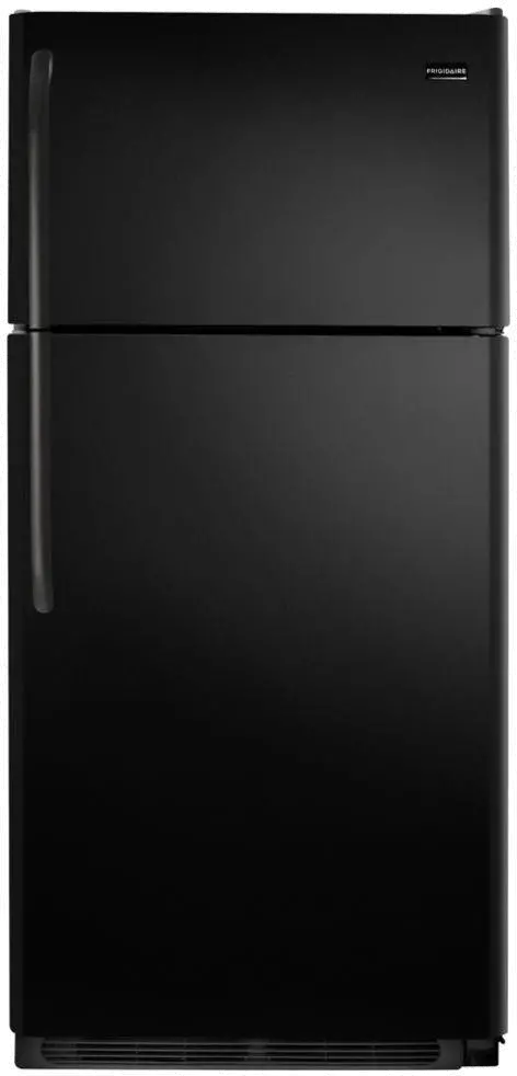 FFTR1821TB Frigidaire 18 cu ft Top Freezer Refrigerator - 30 W Black-1