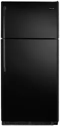 FFTR1821TB Frigidaire 18 cu ft Top Freezer Refrigerator - 30 W Black