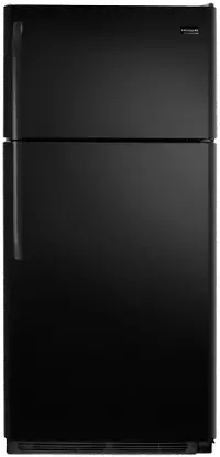 FFTR1821TB Frigidaire 18 cu ft Top Freezer Refrigerator - 30 W Black