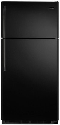 FFTR1821TB Frigidaire Top Freezer Refrigerator - 18.0 cu. ft., 30 Inch Black
