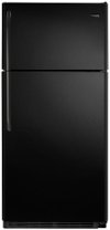 FFTR1821TB Frigidaire Top Freezer Refrigerator with Full-Width Wire Freezer Shelf - 30 Inch Black-1