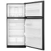 FFTR1821TB Frigidaire Top Freezer Refrigerator with Full-Width Wire Freezer Shelf - 30 Inch Black-2