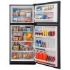FFTR1821TB Frigidaire Top Freezer Refrigerator with Full-Width Wire Freezer Shelf - 30 Inch Black-3