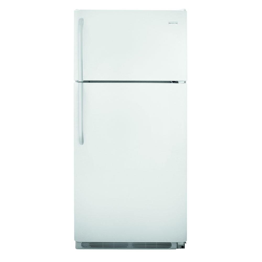 FFTR1821TW Frigidaire 18 cu ft Top Freezer Refrigerator - 30 W White-1