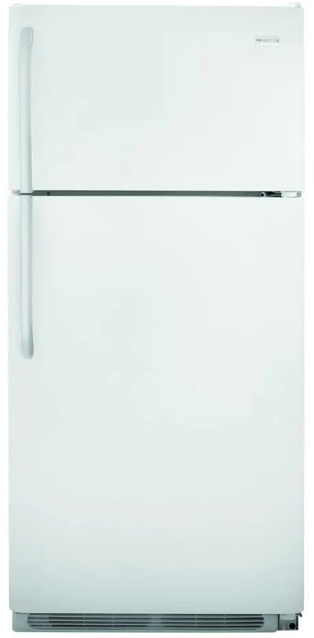 FFTR1821TW Frigidaire 18 cu ft Top Freezer Refrigerator - 30 W White-1