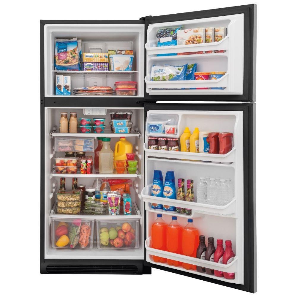 FFTR1821TW Frigidaire 18 cu ft Top Freezer Refrigerator - 30 W White-4