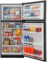 FFTR1821TW Frigidaire Top Freezer Refrigerator - 18.0 cu. ft., 30 Inch White-4