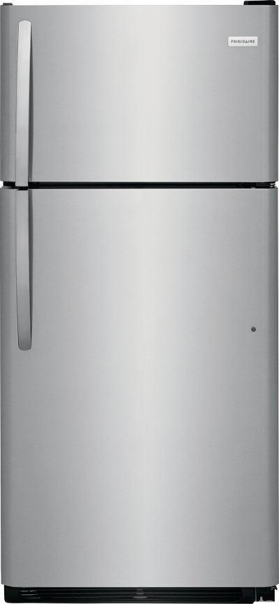 FFTR1821TS Frigidaire 18 cu ft Top Freezer Refrigerator - 30 W Stainless Steel