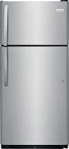 FFTR1821TS Frigidaire 18.0 cubic feet Top Freezer Refrigerator - 30 Inch Stainless Steel