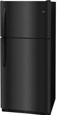 FFTR2021TB Frigidaire 20.4 cu. ft. Top Freezer Refrigerator - 30 Inch Black-6