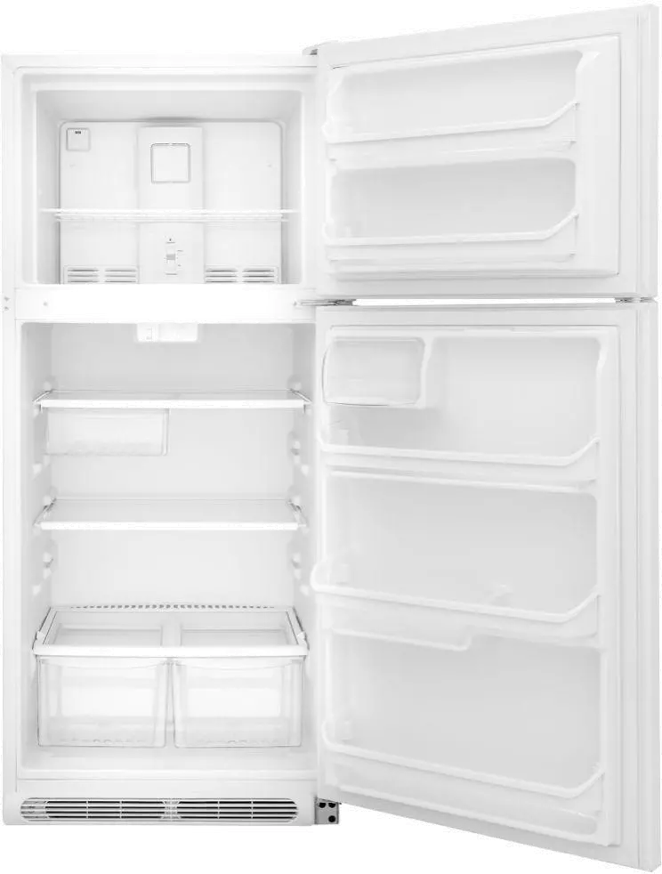FFTR2021TW Frigidaire 20.4 cu ft Top Freezer Refrigerator - 30 W White-2