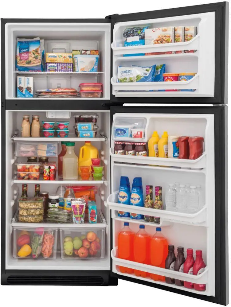 FFTR2021TS Frigidaire 20.4 cu ft Top Freezer Refrigerator - 30 W Stainless Steel-4