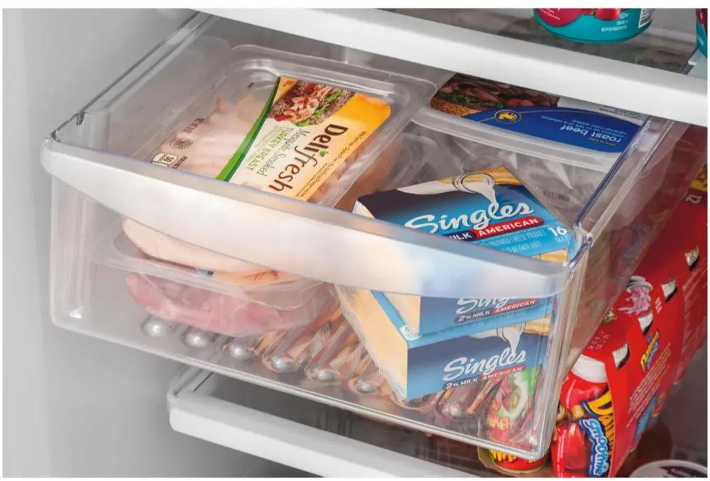 FFTR2021TS Frigidaire 20.4 cu ft Top Freezer Refrigerator - 30 W Stainless Steel-5