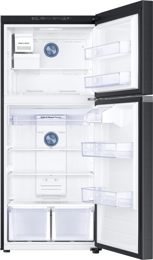 RT18M6215SG Samsung 29 Inch Top Freezer Refrigerator with FlexZone - 18 cu. ft., Black Stainless Steel-2
