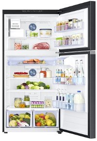 RT18M6215SG Samsung 29 Inch Top Freezer Refrigerator with FlexZone - 18 cu. ft., Black Stainless Steel-3