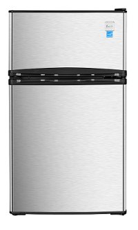 RA31B3S Avanti Compact 2 Door Refrigerator - Stainless Steel 18.5 Inch-2