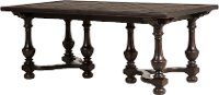 Smoked Molasses Traditional Dining Table - Caldwell Collection