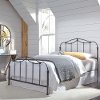B10C2/METALBED5/0 Nickel Classic Contemporary Queen Metal Bed - Braylen