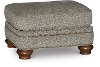 Casual Traditional Urban Wheat Ottoman - Reed