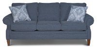 Casual Classic Indigo Blue Sofa - Xandi