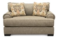 Casual Traditional Taupe Chair - Bereta