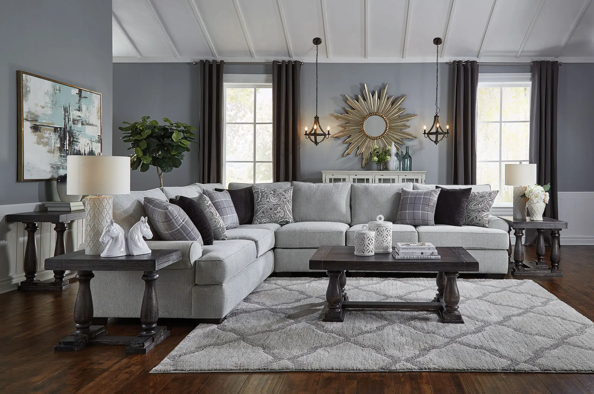 Griffin 3-Piece L-Shaped Sectional-2