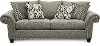 Casual Traditional Carbon Gray Sofa - Paradigm