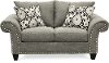Casual Traditional Carbon Gray Loveseat - Paradigm-2