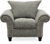 Casual Traditional Carbon Gray Chair - Paradigm-2