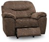 Casual Contemporary Brown Rocker Recliner - Imprint-2