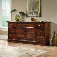 71 Inch Curado Cherry TV Stand - Harbor View