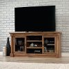60 Inch Vintage Oak TV Stand - Vine Crest