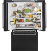 CYE22UELDS GE Cafe Series French Door Refrigerator - 36 Inch With Keurig K-Cup Brewing System Counter Depth - Black Stainless Steel-2