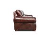 Classic Traditional Brown Leather Sofa - Amaretto-2