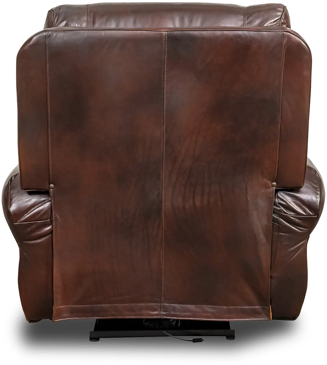Amaretto Leather Power Recliner-3