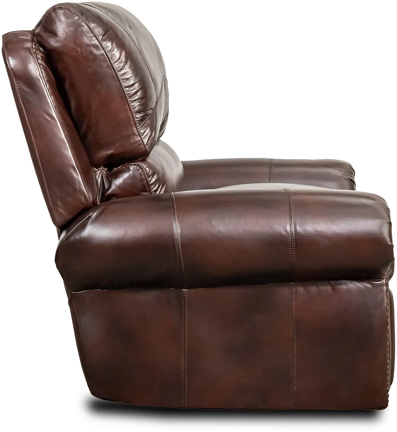 Amaretto Leather Power Recliner-4