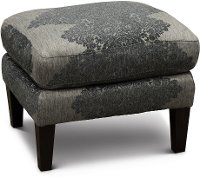 Classic Gray Ottoman - St. James