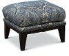 Classic Sapphire Blue Accent Ottoman - Admiral