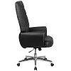 High Back Tufted Swivel Chair-2