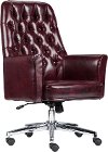 Mid-Back Tufted Swivel Chair