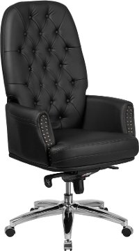 Executive Tufted Multifunction Swivel Chair