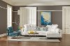 Modern Pearl White 2 Piece Sectional - Cordoba-2