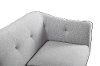 Mid-Century Modern Light Gray Sofa - Avery-2