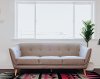 Mid-Century Modern Light Gray Sofa - Avery-6
