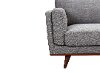 Mid-Century Modern Gray 2 Piece Sectional - Camden-4